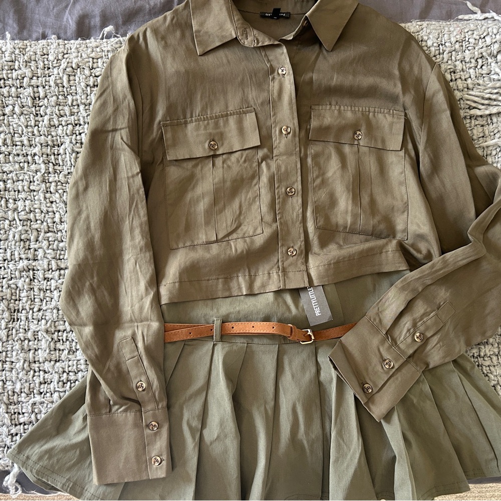Cropped button down - Picture 4 of 4